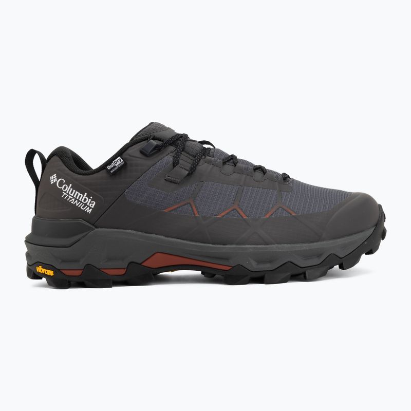 Scarpe da trekking uomo Columbia Peakfreak Titanum Outdry dark grey/red oxide 2
