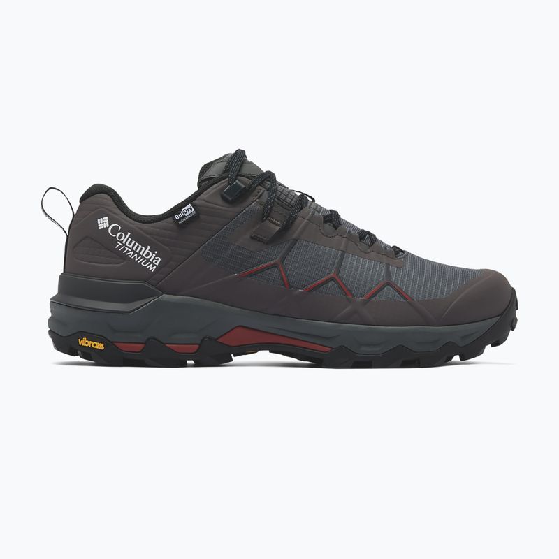 Scarpe da trekking uomo Columbia Peakfreak Titanum Outdry dark grey/red oxide