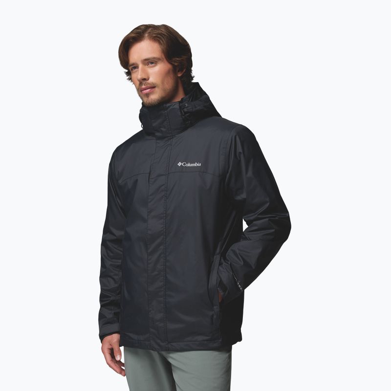 Giacca 3-in-1 da uomo Columbia Watertight Interchange black 4