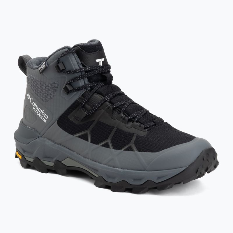 Scarpe da trekking donna Columbia Peakfreak Titanum Outdry Mid black/sedona sage