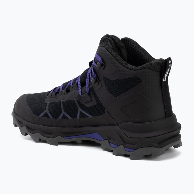 Scarpe da trekking donna Columbia Peakfreak Titanum Outdry Mid black/purple quartz 3