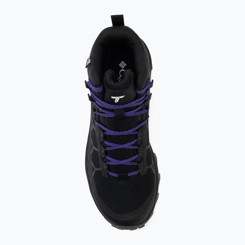 Scarpe da trekking donna Columbia Peakfreak Titanum Outdry Mid black/purple quartz 5
