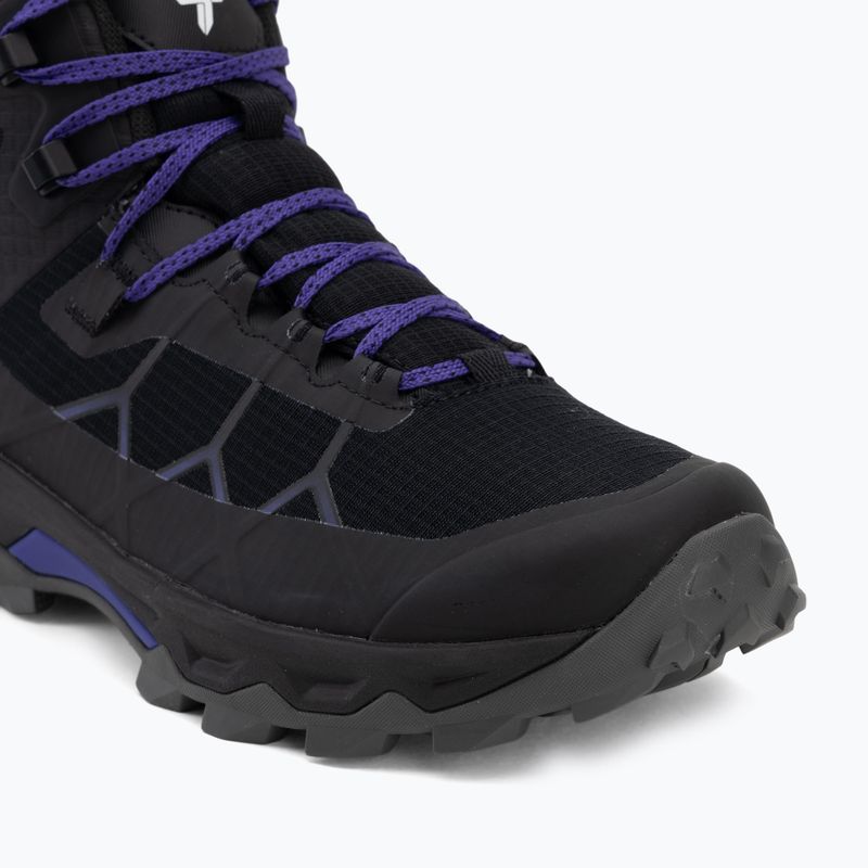 Scarpe da trekking donna Columbia Peakfreak Titanum Outdry Mid black/purple quartz 7