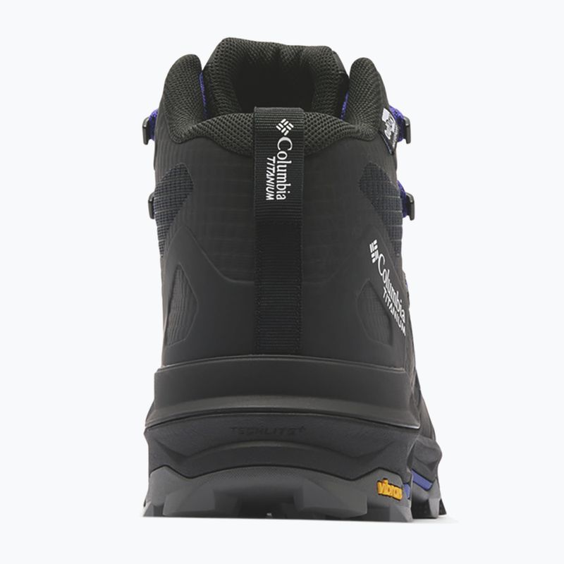 Scarpe da trekking donna Columbia Peakfreak Titanum Outdry Mid black/purple quartz 3