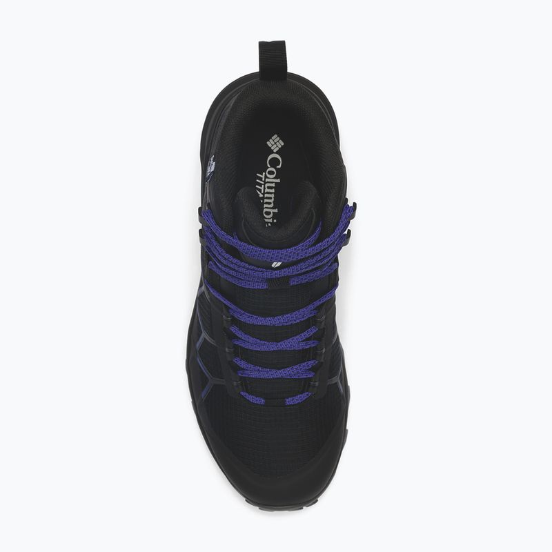 Scarpe da trekking donna Columbia Peakfreak Titanum Outdry Mid black/purple quartz 4