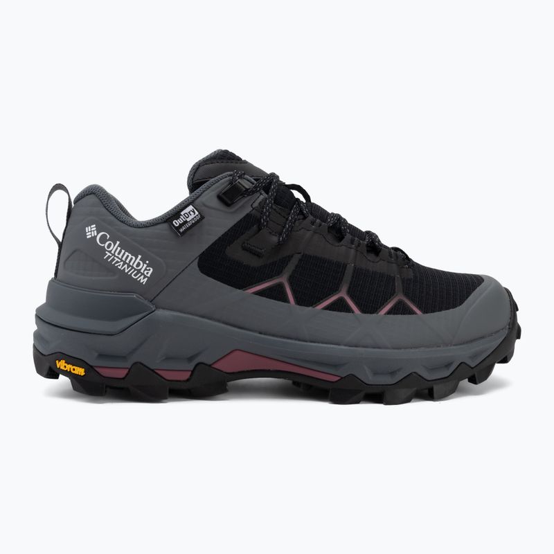 Scarpe da trekking donna Columbia Peakfreak Titanum Outdry black/antique auve 2