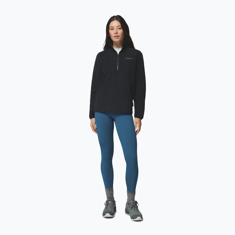 Pile donna Columbia Pacific Arch 200 Half Zip Fleece Black 2