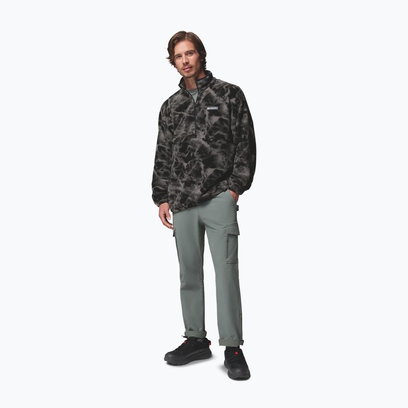Pile uomo Columbia Timber Crest MTR Fleece Printed HZ black/icypeaks 2