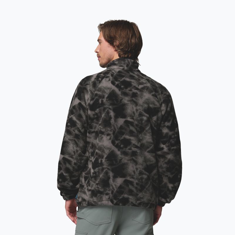 Pile uomo Columbia Timber Crest MTR Fleece Printed HZ black/icypeaks 3