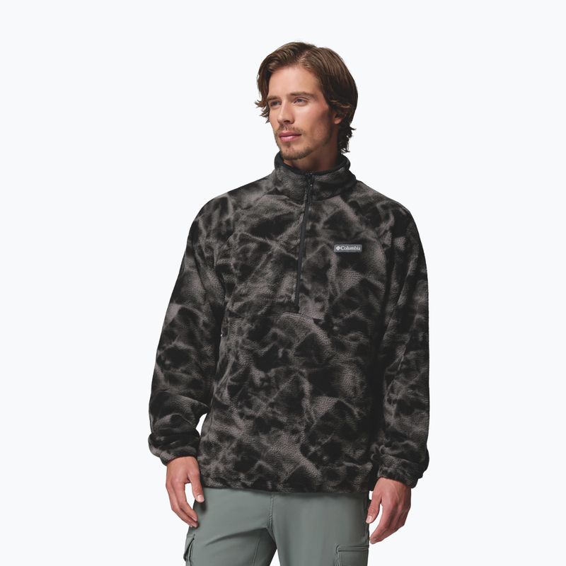 Pile uomo Columbia Timber Crest MTR Fleece Printed HZ black/icypeaks 4