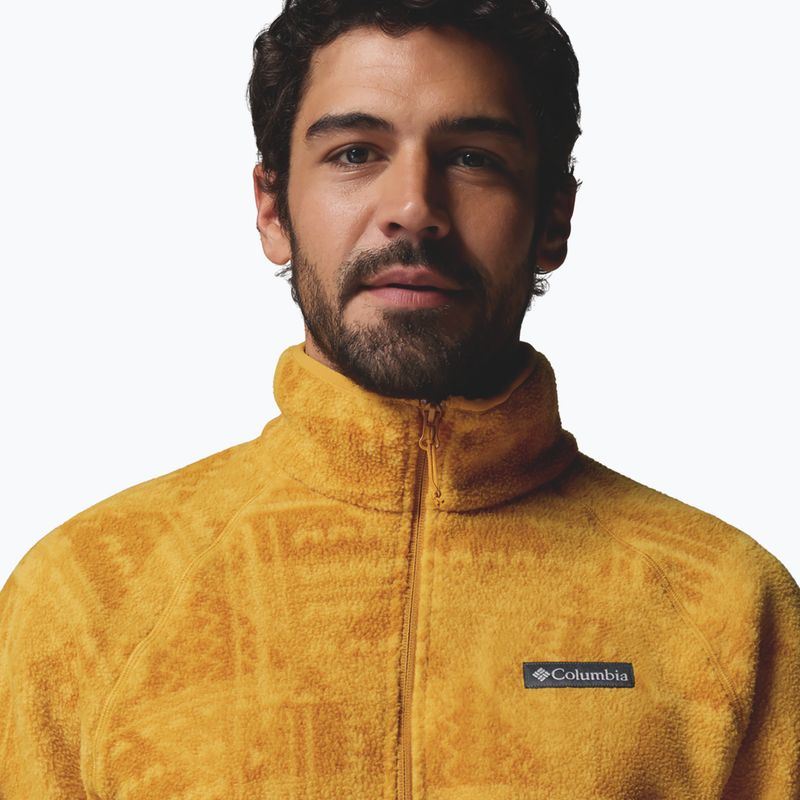 Pile uomo Columbia Timber Crest MTR Fleece Printed HZ squash/geomix tonal 5