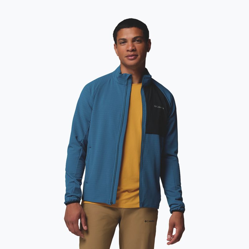 Pile uomo Columbia Superior Summit Grid Full Zip phoenix blue 4