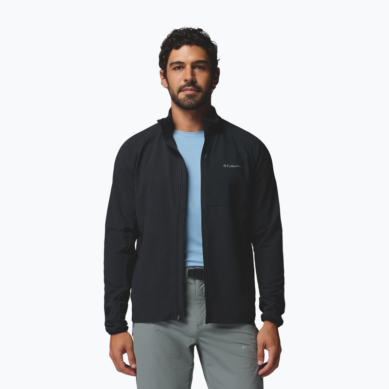 Pile uomo Columbia Superior Summit Grid Full Zip black 4