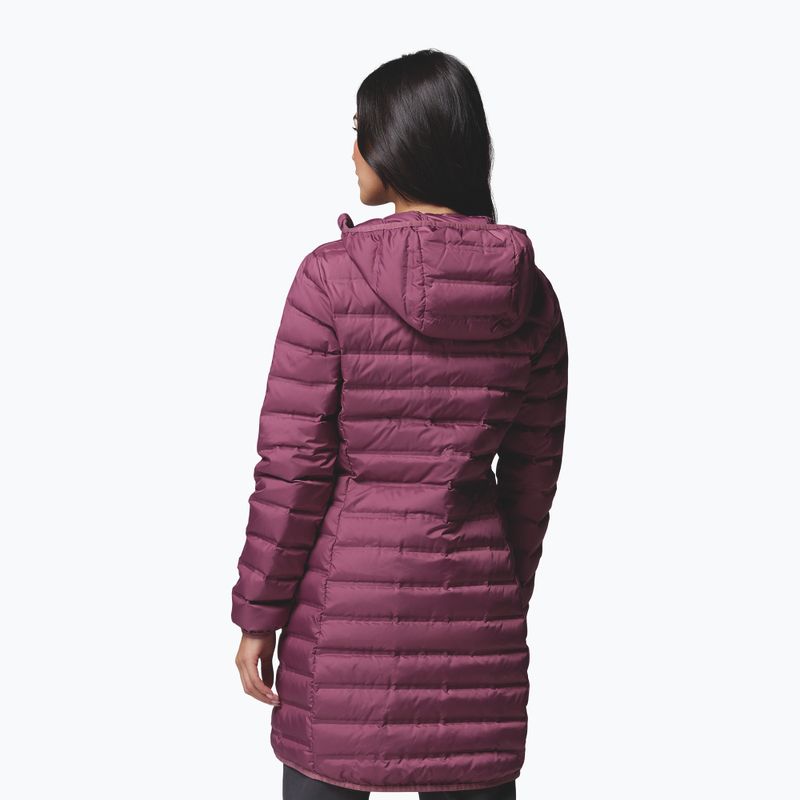 Piumino donna Columbia Lake 22 II Down Long Hooded antique mauve 3