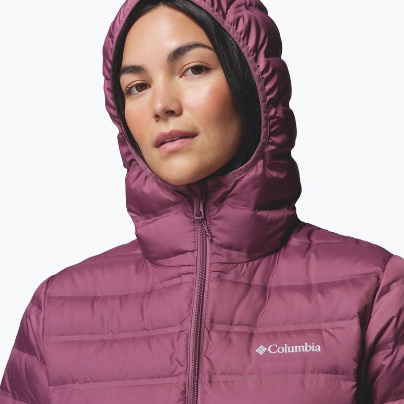 Piumino donna Columbia Lake 22 II Down Long Hooded antique mauve 6