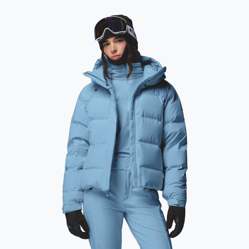 Giacca da sci da donna Columbia Roffe Ridge Down Heat Seal rainy day 5