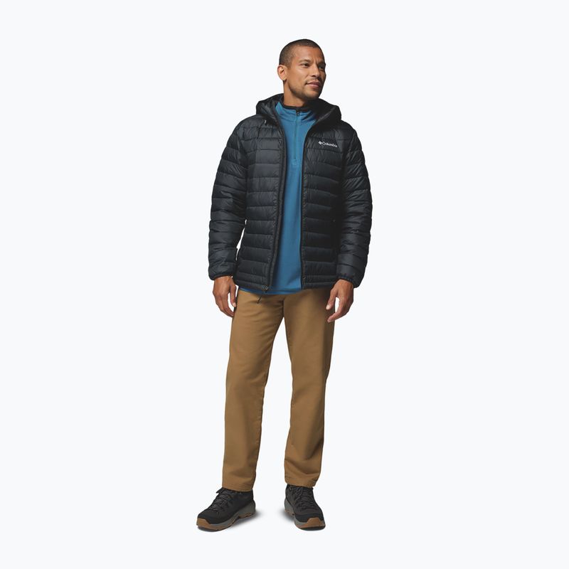 Giacca uomo Columbia Powder Lite II Hooded black ripstop 2