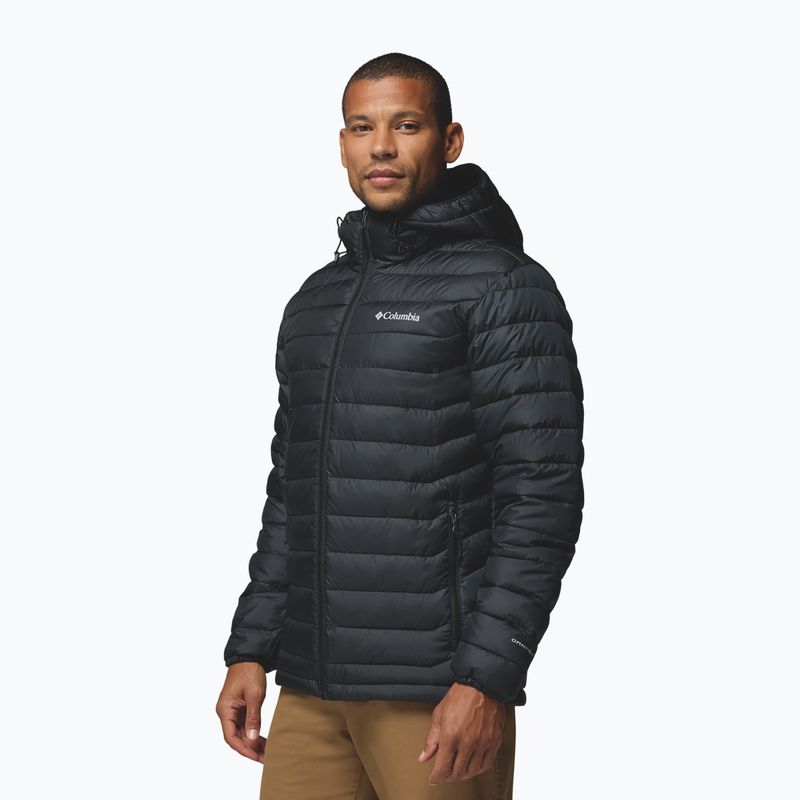 Giacca uomo Columbia Powder Lite II Hooded black ripstop 5