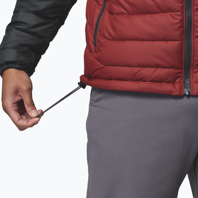 Giacca uomo Columbia Powder Lite II Hooded red oxide/shark 8