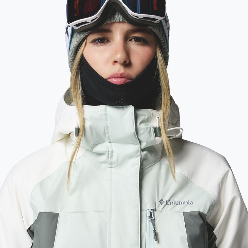 Giacca da sci da donna Columbia Snowy Summit Ins tea light/sedona sage/sea salt x dye 6