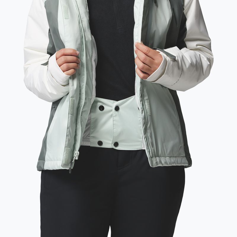 Giacca da sci da donna Columbia Snowy Summit Ins tea light/sedona sage/sea salt x dye 9