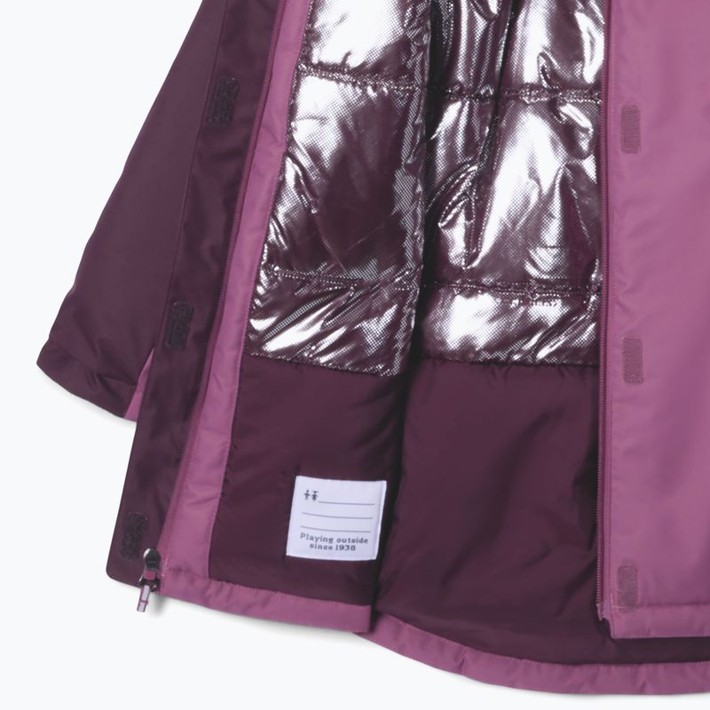 Giacca da sci bambino Columbia Hikebound II Long Insulated antique mauve/moonvista 3