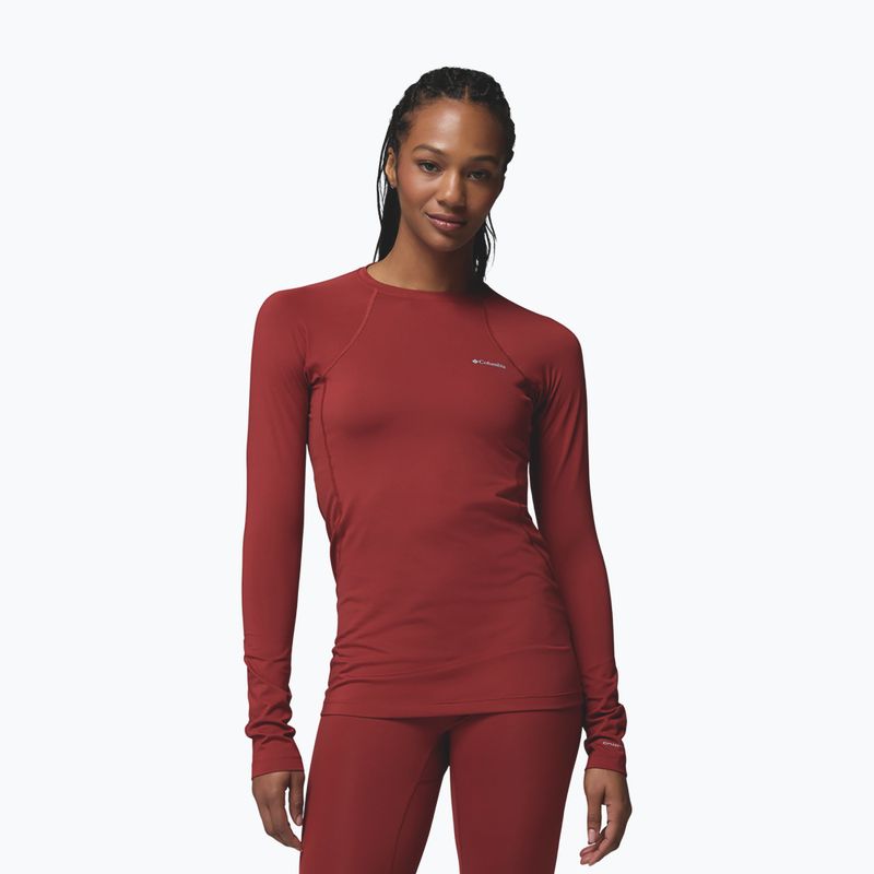 Felpa termica donna Columbia Midweight Stretch red oxide