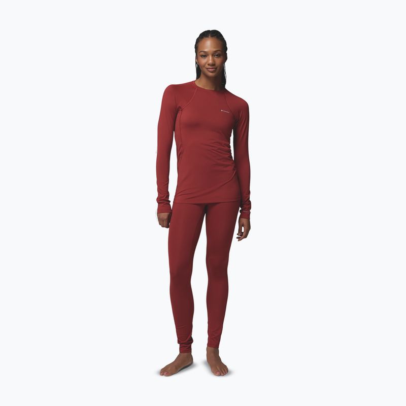 Felpa termica donna Columbia Midweight Stretch red oxide 2