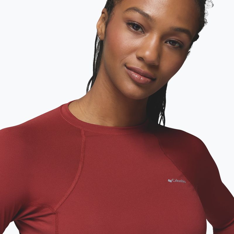 Felpa termica donna Columbia Midweight Stretch red oxide 5