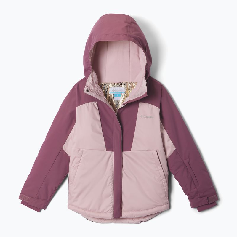 Giacca da sci bambino Columbia Mighty Mogul III mineral pink/antique mauve
