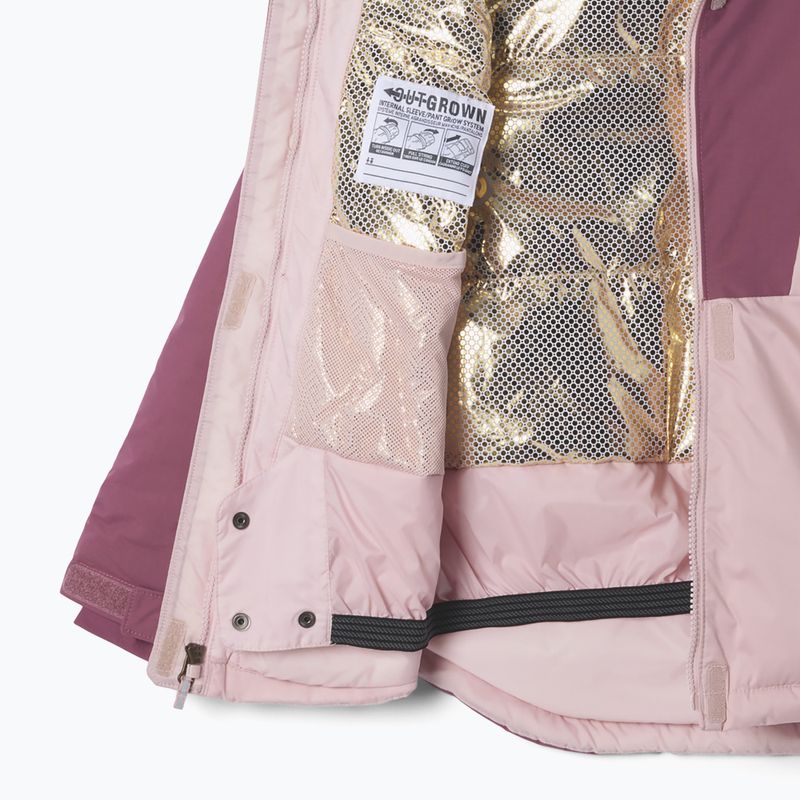 Giacca da sci bambino Columbia Mighty Mogul III mineral pink/antique mauve 3