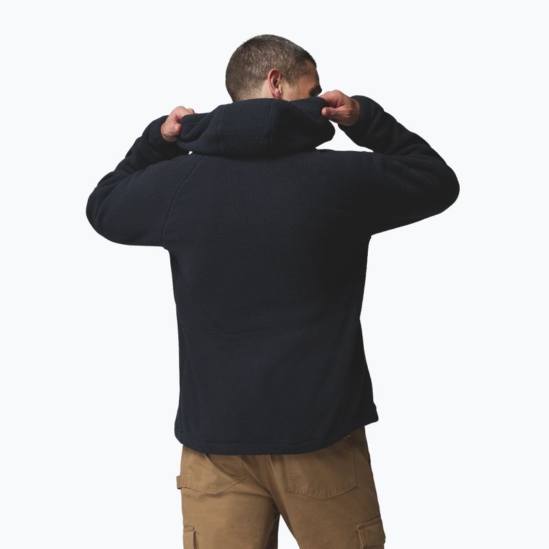 Pile uomo Columbia Timber Crest MTR Fleece Hoodie black 3