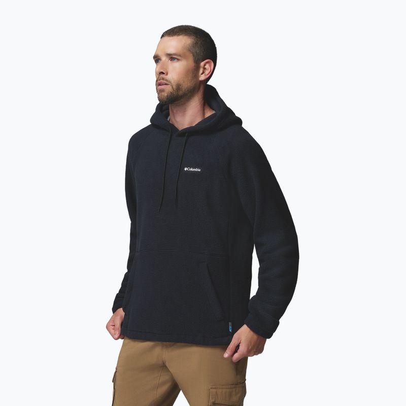 Pile uomo Columbia Timber Crest MTR Fleece Hoodie black 4