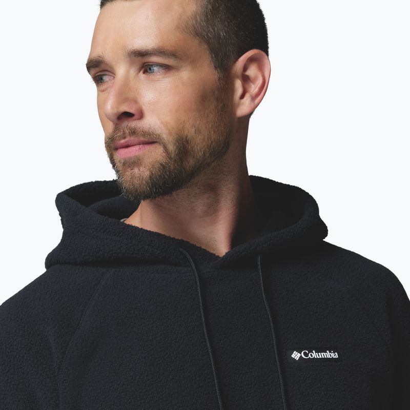Pile uomo Columbia Timber Crest MTR Fleece Hoodie black 5