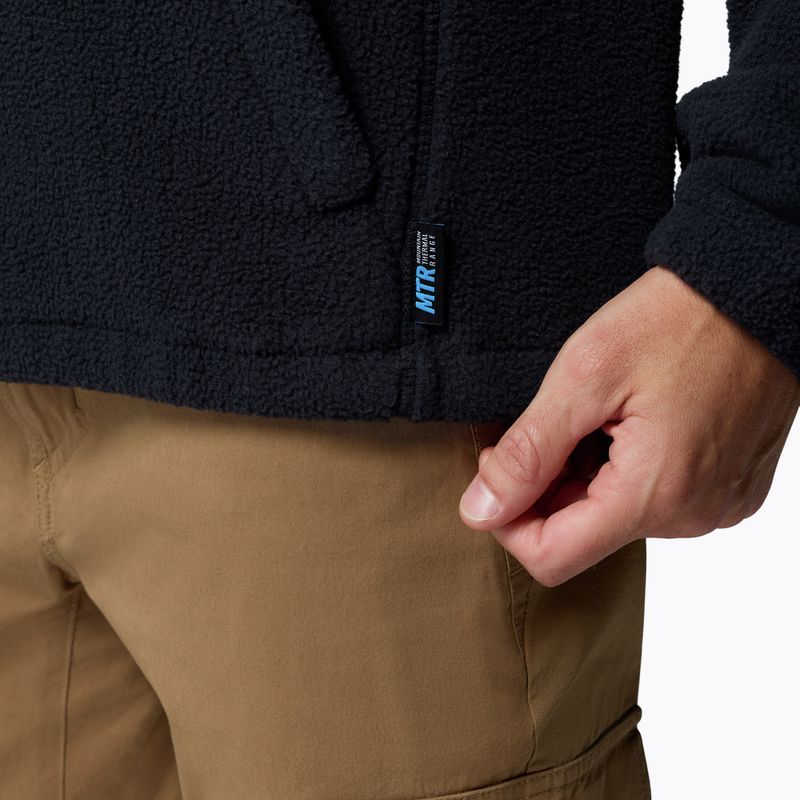 Pile uomo Columbia Timber Crest MTR Fleece Hoodie black 6
