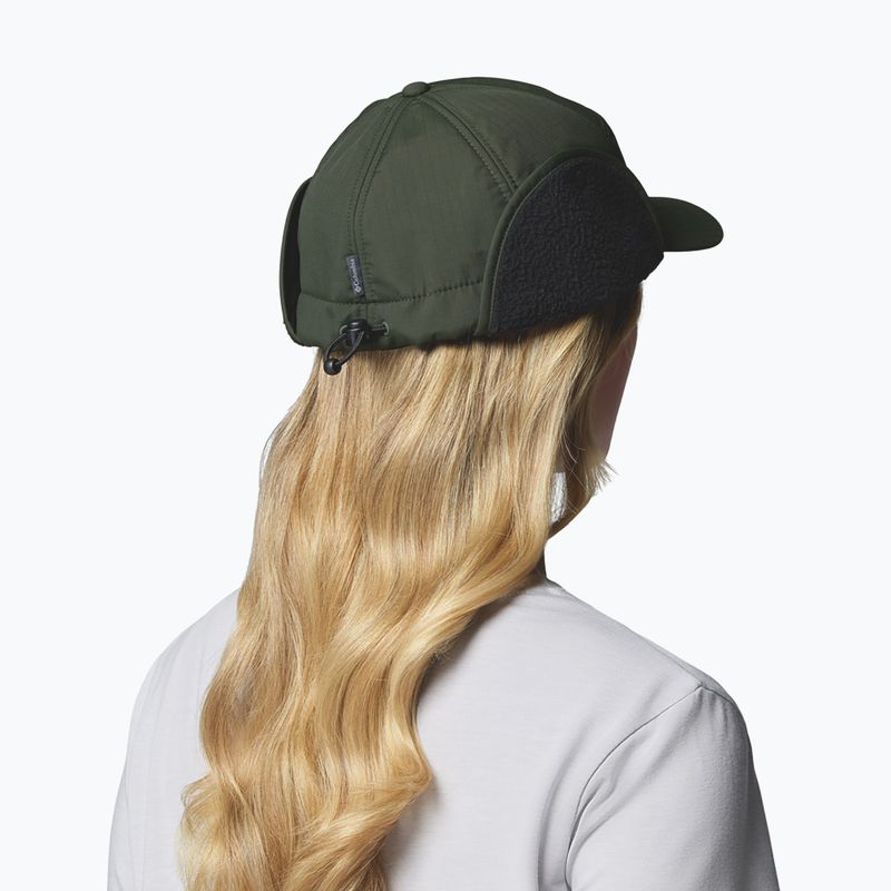Cappellino con visiera Columbia Landroamer Ear Flap greenscape/working badge 7