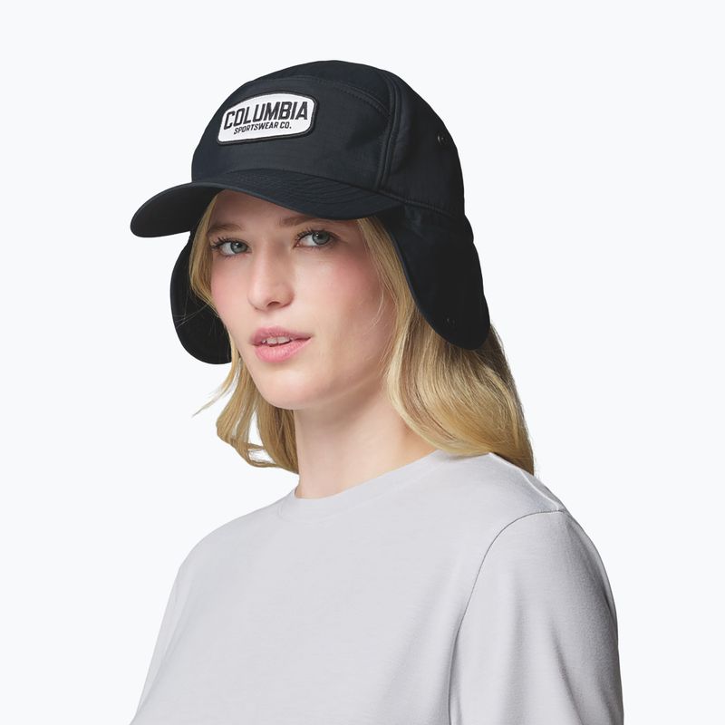 Cappellino con visiera Columbia Landroamer Ear Flap black/working badge 6