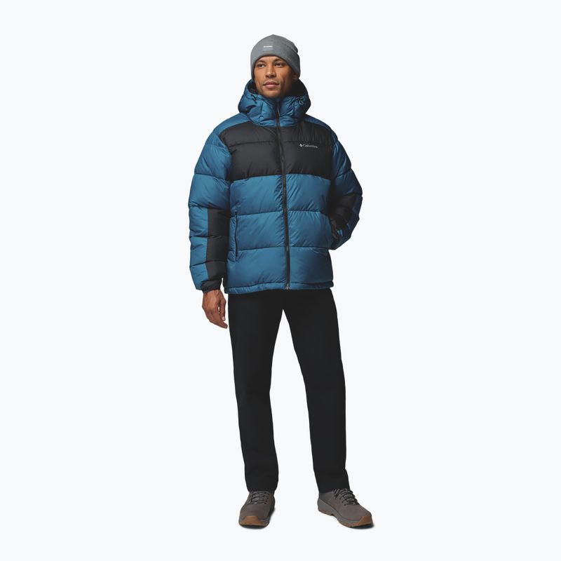 Giacca imbottita da uomo Columbia Pike Lake II Hooded phoenix blue/black 2