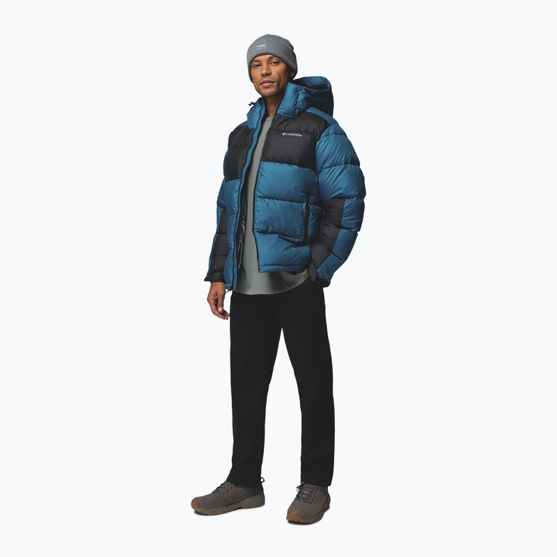 Giacca imbottita da uomo Columbia Pike Lake II Hooded phoenix blue/black 3