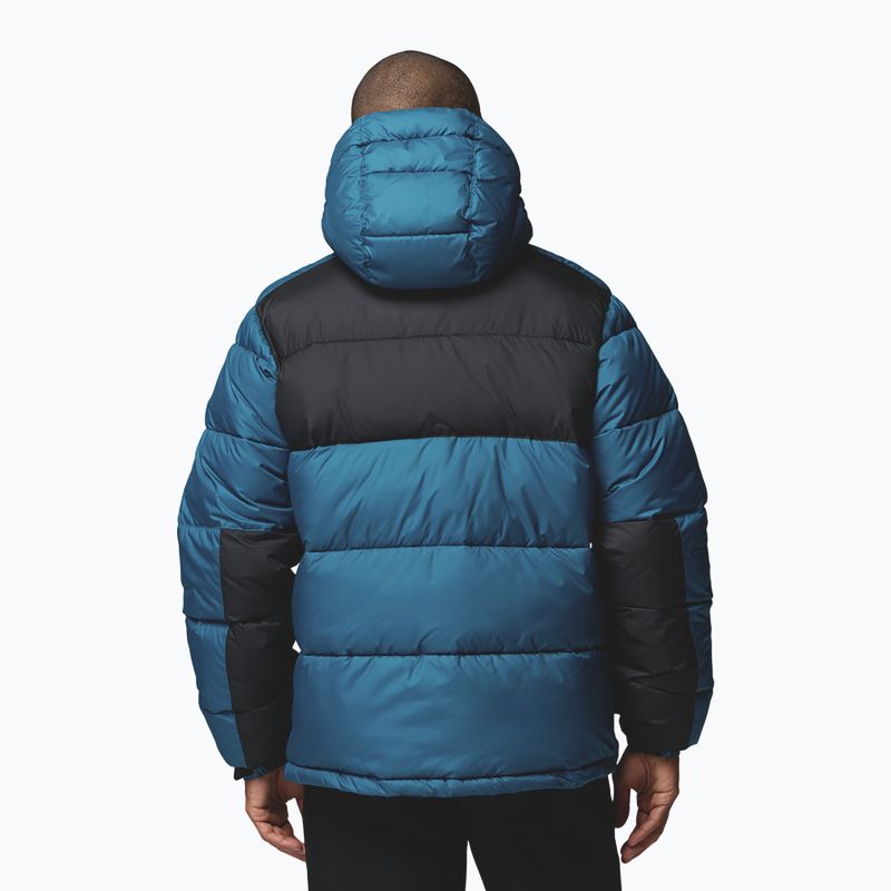 Giacca imbottita da uomo Columbia Pike Lake II Hooded phoenix blue/black 4