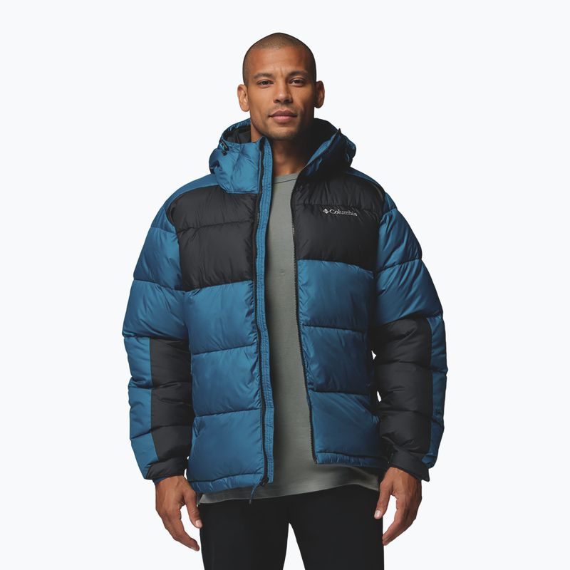 Giacca imbottita da uomo Columbia Pike Lake II Hooded phoenix blue/black 5