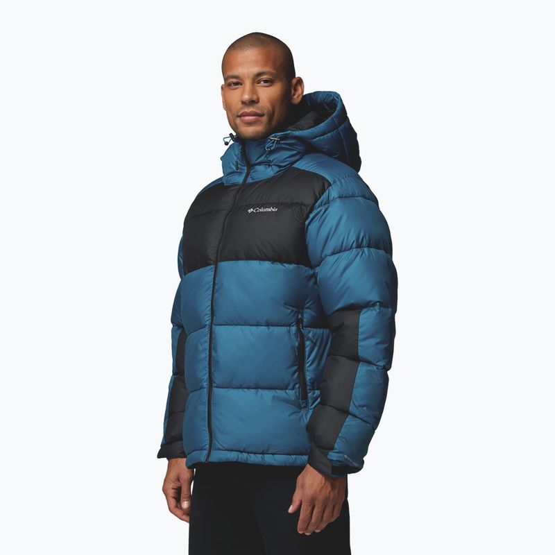 Giacca imbottita da uomo Columbia Pike Lake II Hooded phoenix blue/black 6