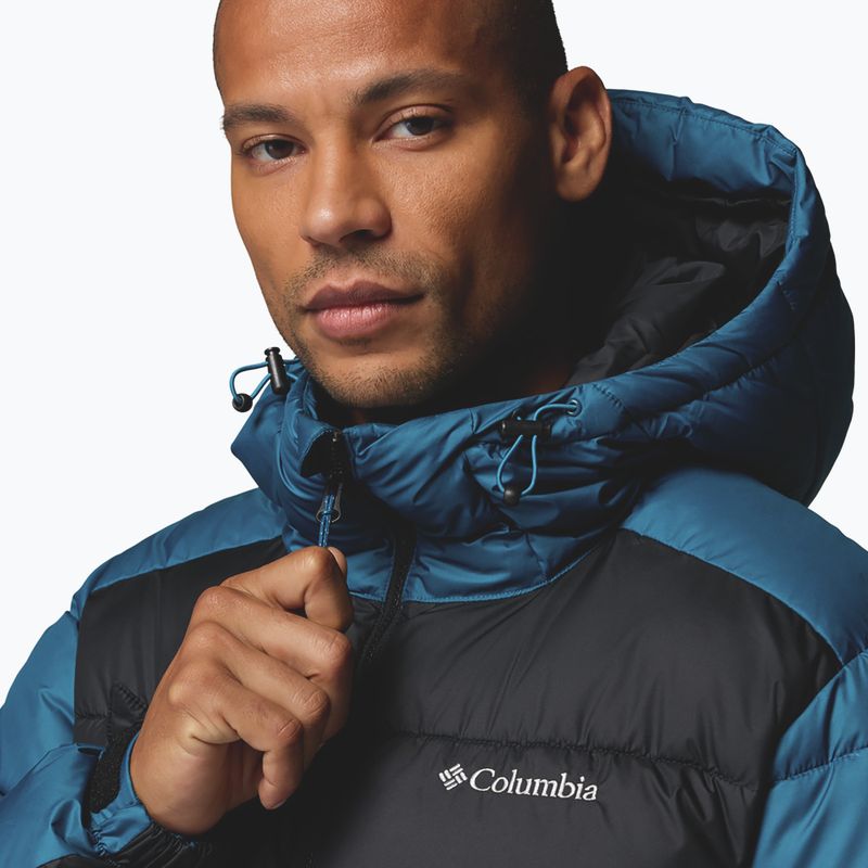 Giacca imbottita da uomo Columbia Pike Lake II Hooded phoenix blue/black 7