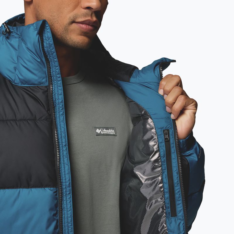 Giacca imbottita da uomo Columbia Pike Lake II Hooded phoenix blue/black 9
