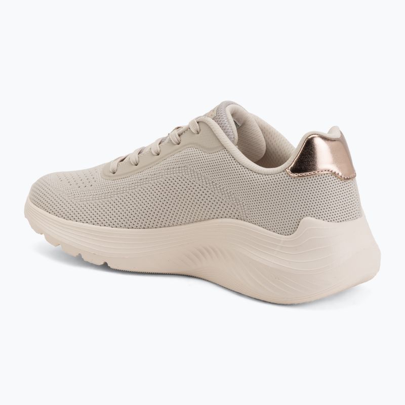 Scarpe da donna SKECHERS Bobs Squad Waves Current Look white 3