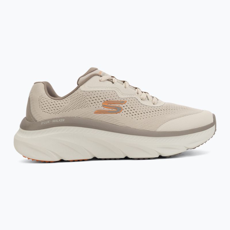 Scarpe da uomo SKECHERS D'Lux Walker 3.0 Bravik gray 2