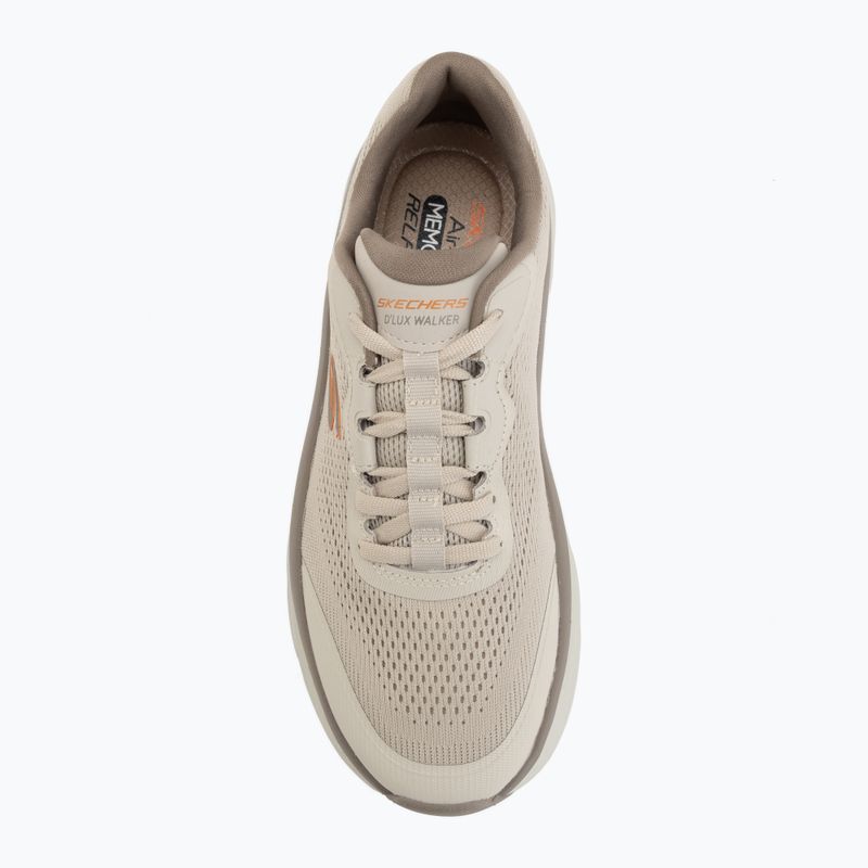 Scarpe da uomo SKECHERS D'Lux Walker 3.0 Bravik gray 5