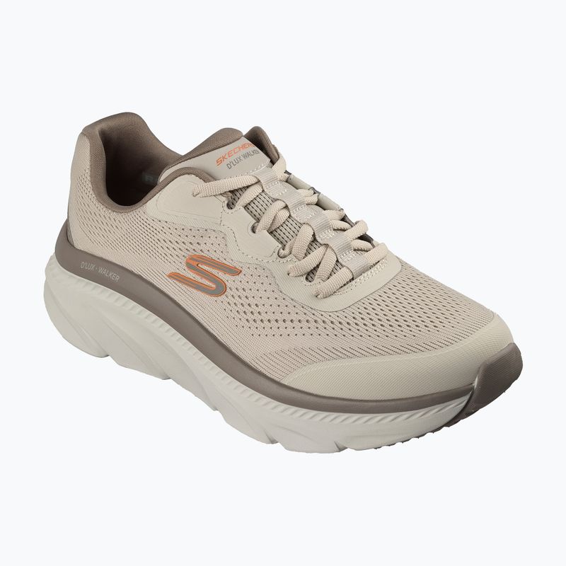 Scarpe da uomo SKECHERS D'Lux Walker 3.0 Bravik gray 8