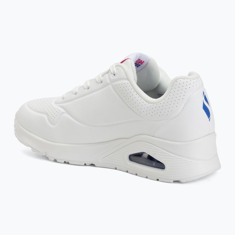 Scarpe da donna SKECHERS Uno Open Your Heart white 3