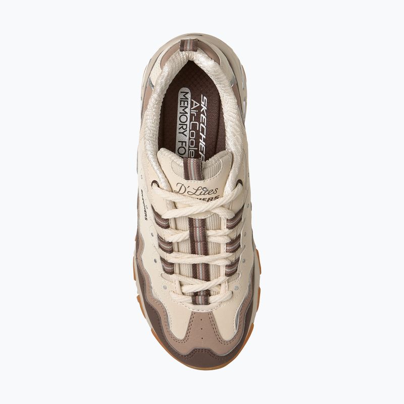 Scarpe da donna SKECHERS D'Lites Vintage Wave beige 6